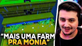 GABE REAGE Farm de CHARGED CREEPER  Minecraft Em busca da casa automática #215 @viniccius13