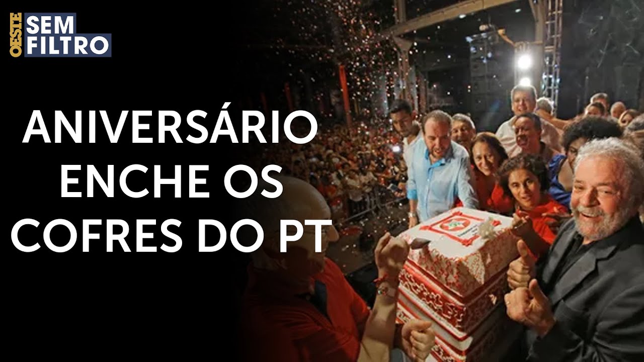 Festança que celebrou 43 anos do PT arrecadou quase R$ 1 milhão | #osf