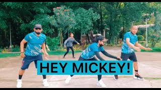 Zumba Hey Mickey | Tony Basil | Retro | Virtual Dance Workout