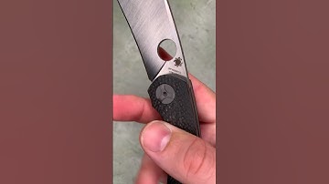 Spyderco Subvert Sprint Run Knife 20CV and Carbon Fiber #knife #spydercoknives #pocketknife #edc