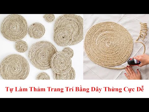 Video: Cách Làm Thảm Trang Trí