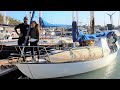 ⛵ BOAT TOUR: Our 50 Year Old Fiberglass Sailboat (before her refit) - Free Range Sailing Ep 142