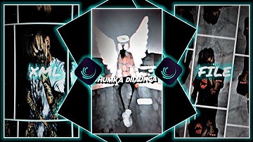 JHUMKA DILAUNGA x MC STAN ⚡🌈 || NEW ATTITUDE XML 😈😎 || NEW XML FILE 💯🤯 || ALIGHT MOTION XML 🔰 #xml