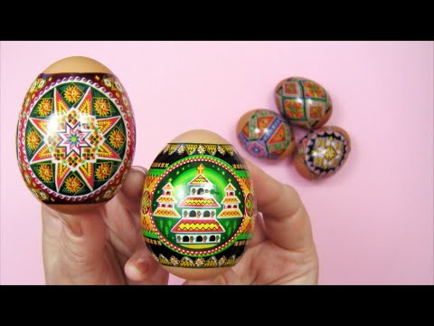Decorate the egg with shrink wrap. Beautiful Easter eggs - 5 Min Easy Craft Easy DIY