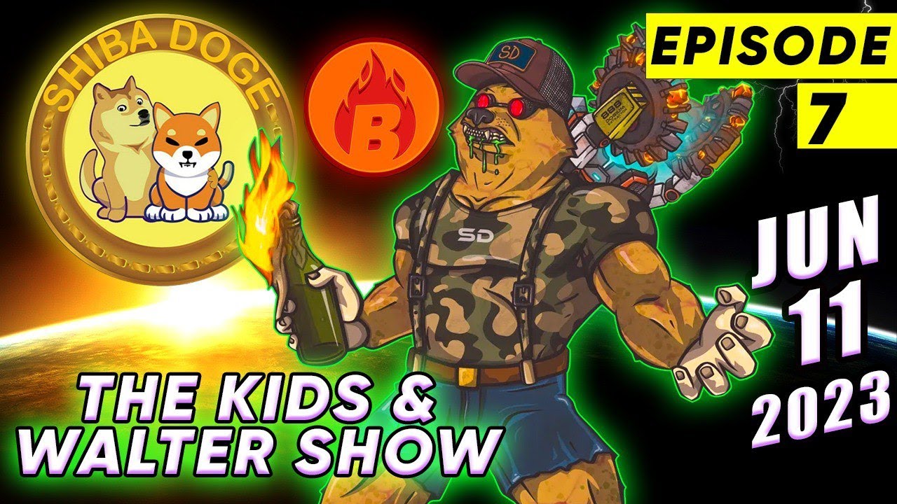 EP7 ShibaDoge On The Kids & Walter Show MemeCoin Miss Shiba Inu Missed ...