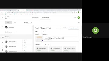 Link Grades from Google classroom to Renweb