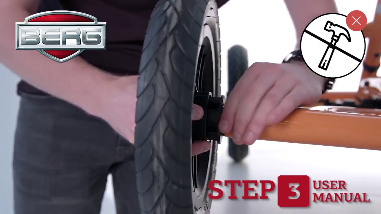 BERG Buddy pedal go kart assembly movie YouTube