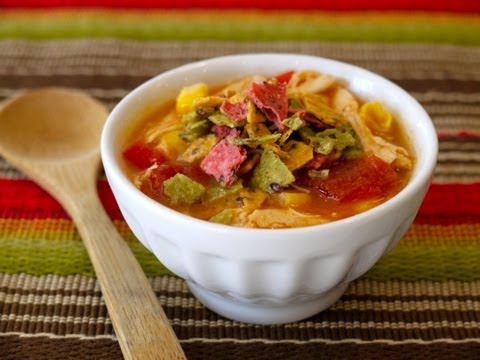 Healthy Cooking For Kids: How To Make Chicken Tortilla Soup - weelicious