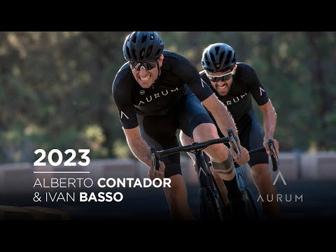 Video: Alberto Kontador va Ivan Basso Aurum magma-ni namoyish etishdi
