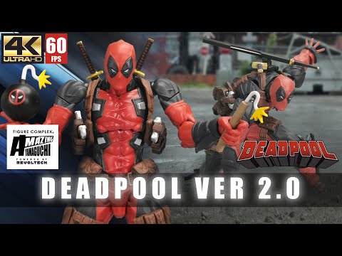 Amazing Yamaguchi Deadpool ver 2.0 REVIEW | Revoltech | Unbox | Marvel