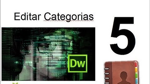 video 5- Taller Dreamweaver, php y Mysql Creación de una Agenda - añadir y listar categorias