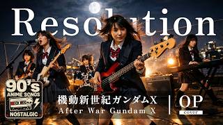 Download Lagu After War Gundam X Opening - Resolution | 90s Anime Classic [AI Rock Cover] MP3