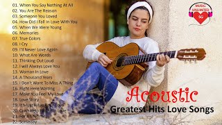 ALL-TIME BEST ACOUSTIME LOVE SONGS | GREATEST HITS