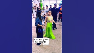 Neha Kakkar Height #shorts #shortheight #nehakakkar #nehakakkarsongs #nehakakkarnewsong