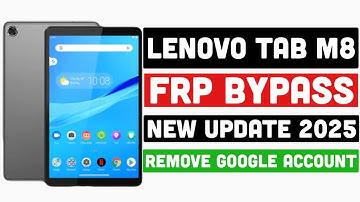 Lenovo Tab M8 Frp Bypass | Without Pc | Lenovo Tab Google Account Lock Unlock New  Update 2025