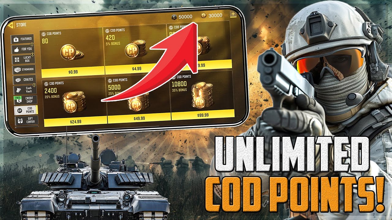 COD Mobile Hack/Mod Apk - How To Get Call of Duty Mobile Unlimited CP Points (iOS, Android) 2026