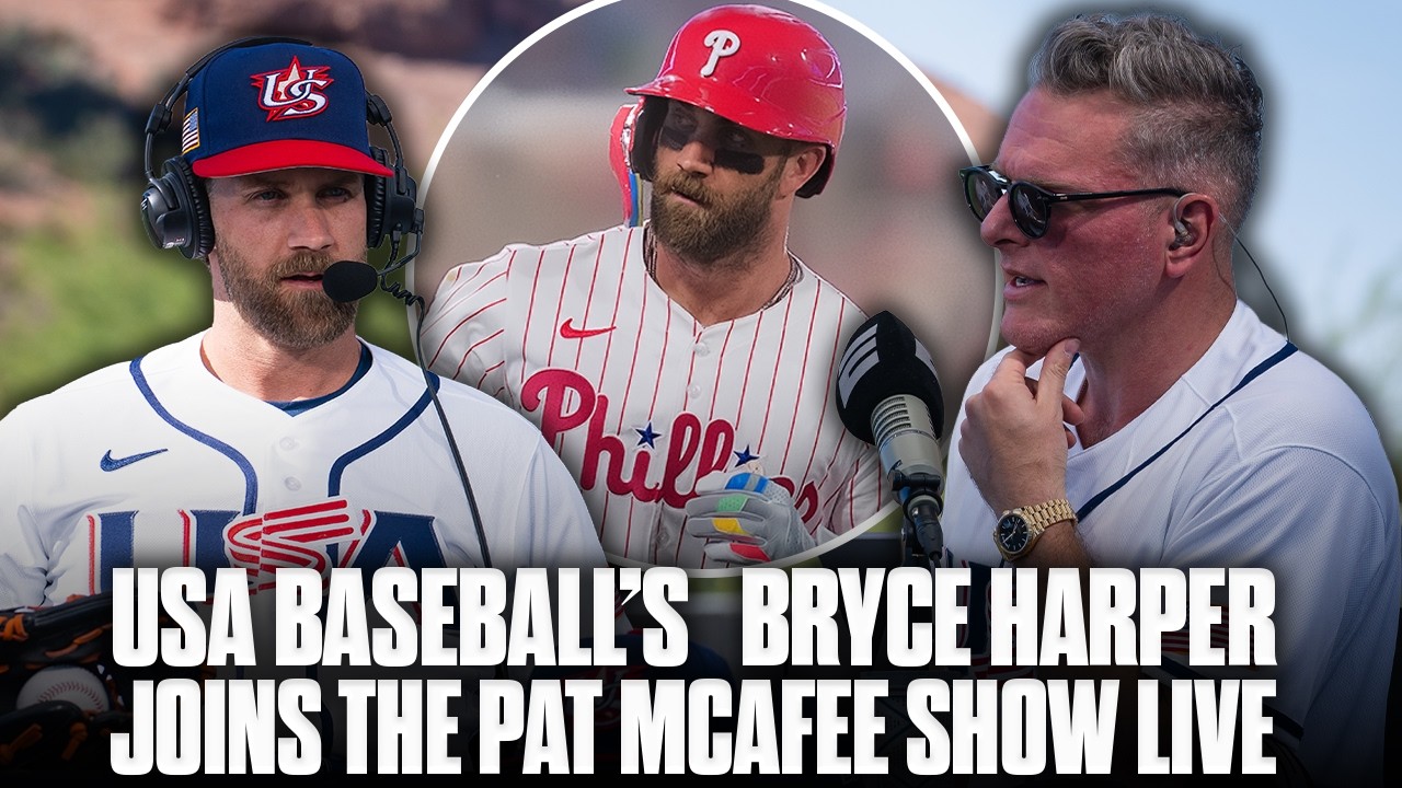 USA Baseball's Bryce Harper Joins The Pat McAfee Show Live Ahead Of The World Baseball Classic