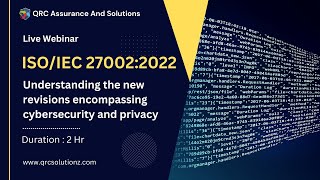 ISO/IEC 27002:2022 | Understanding new revisions encompassing cybersecurity and privacy - 5th Mar'22 Update