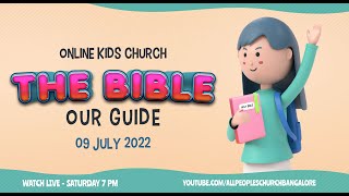 9th July 2022 : Kids Service Online: THE BIBLE - Our Guide (Pre-recorded) screenshot 4