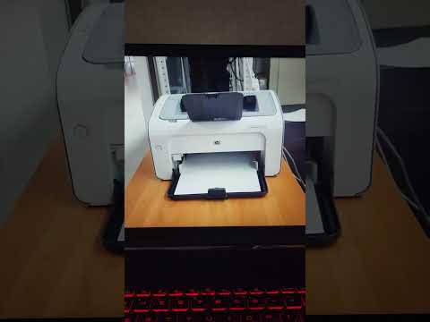 Тест лазерного принтера HP LaserJet P1102