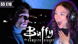 Saying GOODBYE! Buffy the Vampire Slayer Season 5 Episode 10 "Into the Woods" REACTION