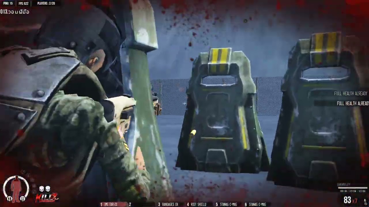 @WARZ 1-1 all