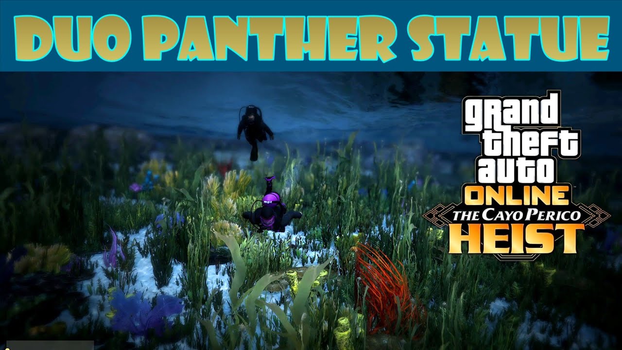 Panther Statue 🌴 Duo Cayo Perico Heist Finale: Hard Mode • GTA 5 Online