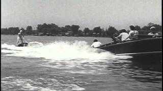Wooden speedboats in the 1920s