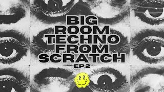 MAKING A BIG ROOM TECHNO TRACK FROM SCRATCH USING BIG ROOM TECHNO VOL.3 (EP.2) | FL Studio 21