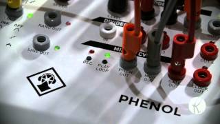 テーブルトップセミモジュラーシンセサイザー Kilpatrick Audio PHENOL 
