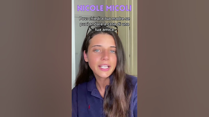 #shorts NICOLE MICOLI: Chiedi a tua MADRE se puoi andare a casa di una tua amica