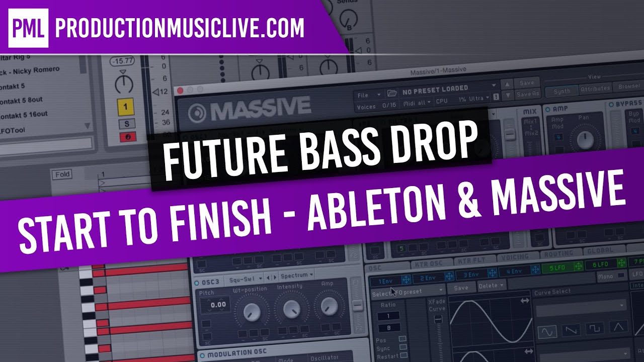 Future Bass Drop From Start To Finish Ableton Live, Massive