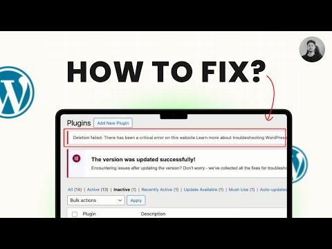 How to Fix the "WordPress Plugin Deletion Failed" || Step-by-Step Tutorial