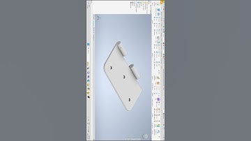 How to 3D Model a Hinge! #shorts #3d