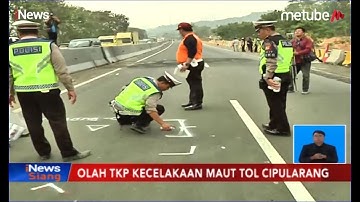Situasi Olah TKP Kecelakaan Beruntun di Tol Cipularang KM 91 - iNews Siang 03/09