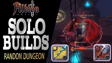 Albion Online | Two INSANE Speed clear builds for Solo Random Dungeons!!