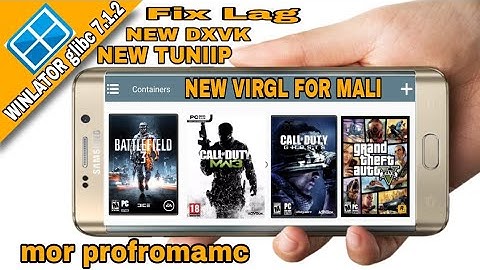 Winlator (glibc) 7.1.2 UPDATE (windows emulator) android | Fix lag & increase proframanc