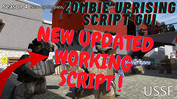 Zombie Uprising Script GUI | New Updated Script
