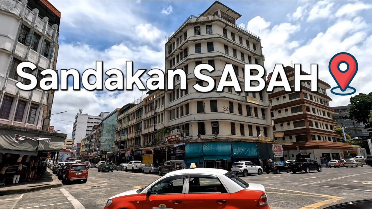 SABAH'S LITTLE HONGKONG Latest‼️Full Walking Tour Bandar Sandakan✨️