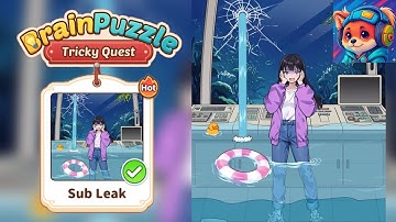 Brain Puzzle Tricky Quest Level 111 sub leak | help her patch up the hole Walkthrough & Solution