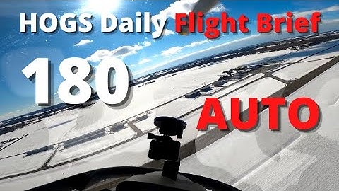 EP 28 Autorotation Engine Failure Practice 180 with two 90 turns