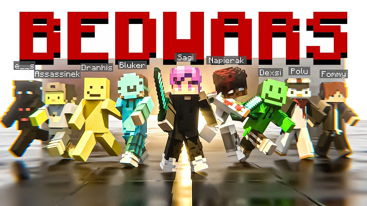 12 YOUTUBERÓW SYMULUJE WIELKĄ BITWĘ BEDWARS w MINECRAFT