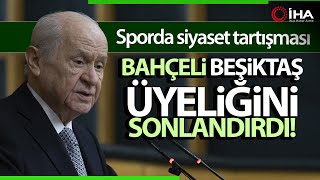 Beşiktaş Üyeliğini Sonlandıran Devlet Bahçeli Yeni Takımı Açıkladı Günden Böyle Karagümrüklüyüm