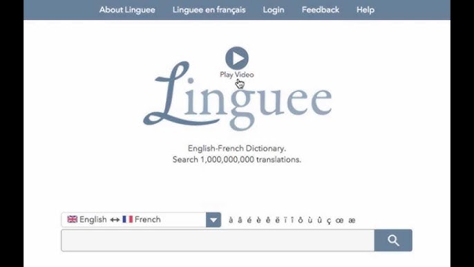 How to use Linguee - French Dictionary Assignment