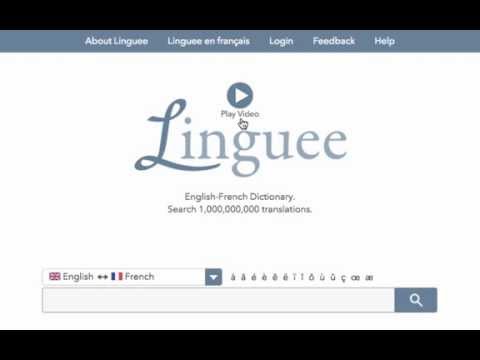Free online dictionary Linguee.com