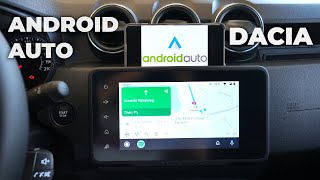 New Dacia Wireless Android Auto Demonstration Multimedia System 2022 screenshot 3