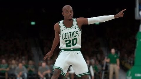 NBA 2K18 - How To Create Ray Allen (CELTICS EDITION)