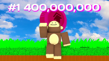 Hitting 400,000,000 Tokens in Mining Simulator.. (ROBLOX World Record)