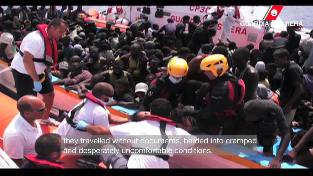 Migrants at sea: The migrants' story