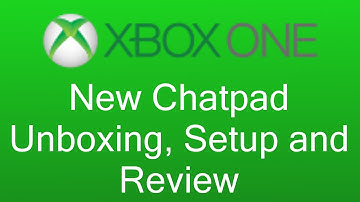 XBox One Chatpad Unboxing and Setup